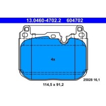 Set placute frana,frana disc ATE