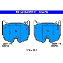 Set placute frana,frana disc ATE