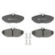 Set placute frana Spate ATE cu suruburi etrier DODGE VIPER JAGUAR S-TYPE II XJ 2.5-8.0 10.97-03.09 49.5 mm 114.3 mm 17.6 mm