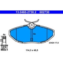 Set placute frana,frana disc ATE