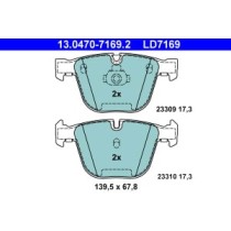 Set placute frana,frana disc ATE