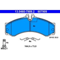 Set placute frana,frana disc ATE