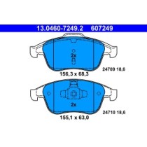 Set placute frana,frana disc ATE