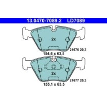 Set placute frana,frana disc ATE