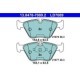 Set placute frana disc ATE ceramica fata BMW 5 (E39) 2.0-3.5 09.95-05.04, dimensiuni 63.5 mm x 155.1 mm x 20.3 mm