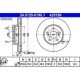 Disc frana ATE Fata Dreapta/Stanga LEXUS CT TOYOTA PRIUS 1.8H 06.08 Diametru exterior 255.0 mm Inaltime 49.2 mm Grosime 25.0 mm