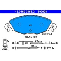 Set placute frana,frana disc ATE