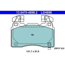 Set placute frana,frana disc ATE