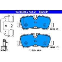 Set placute frana,frana disc ATE