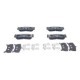 Set placute frana spate ATE pentru HYUNDAI H-1, STAREX, SANTA FÉ II, dimensiuni 47.0 mm x 118.6 mm x 14.9 mm