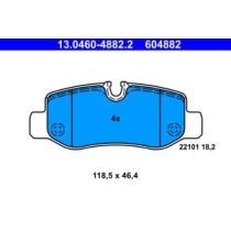 Set placute frana,frana disc ATE