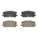 Set placute frana fata ATE pentru LEXUS RC, RX, TOYOTA HARRIER 2.4-5.0, dimensiuni 59.5 mm x 140.8 mm x 16.8 mm