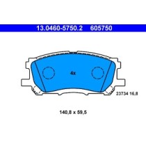 Set placute frana,frana disc ATE