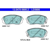 Set placute frana,frana disc ATE