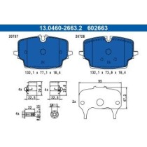 Set placute frana,frana disc ATE