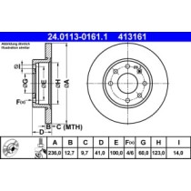 Disc frana ATE