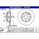 Disc frana ATE Fata Dreapta/Stanga CHEVROLET CORSA OPEL ASCONA C ASTRA F ASTRA F CLASSIC ASTRA F/KOMBI CORSA A B 1.0-1.8 08.79-01.05