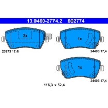 Set placute frana,frana disc ATE