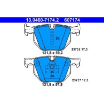 Set placute frana,frana disc ATE