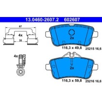 Set placute frana,frana disc ATE