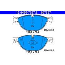 Set placute frana,frana disc ATE