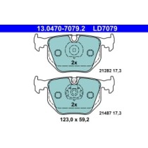 Set placute frana,frana disc ATE