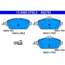 Set placute frana,frana disc ATE