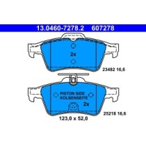 Set placute frana,frana disc ATE