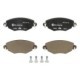 Set placute frana ceramica fata cu suruburi etrier ATE pentru FORD MONDEO III, JAGUAR X-TYPE I 1.8-3.0 60.5mm x 148.8mm x 18.4mm