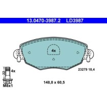 Set placute frana,frana disc ATE