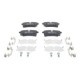 Set placute frana Spate ATE BENTLEY MULSANNE PORSCHE MACAN 2.0-6.8 61.9mm x 131.0mm x 18.1mm