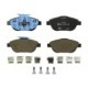 Set placute frana fata ATE cu suplimente si suruburi de ghidare pentru CITROEN C3, DS 3, C3 AIRCROSS, dimensiuni 59.2mm x 136.8mm x 18.0mm