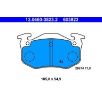 Set placute frana,frana disc ATE