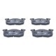 Set placute frana Spate ATE pentru CITROEN SAXO, XSARA, ZX, PEUGEOT 206, 306, RENAULT CLIO I, II, MEGANE I, dimensiuni 54.9mm x 105.0mm x 11.0mm