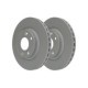 Disc frana ATE Fata Dreapta/Stanga DACIA LOGAN II SANDERO II RENAULT CLIO IV 126.5 mm 258.0 mm 43.9 mm 22.0 mm 4 gauri ventilat