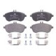 Set placute frana fata ATE cu suplimente si suruburi de ghidare pentru MERCEDES C (C204), C T-MODEL (S204), C (W204), E (A207), E (C207)