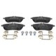 Set placute frana fata ATE cu suplimente si suruburi de ghidare pentru MERCEDES C (C204), C T-MODEL (S204), C (W204), E (A207), E (C207)