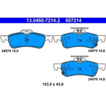 Set placute frana,frana disc ATE