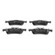 Set placute frana Spate ATE pentru DAIHATSU CHARADE VIII, TOYOTA YARIS 1.0-1.8 08.05, inaltime 43.8 mm, latime 123.0 mm, grosime 15.0 mm