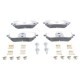 Set placute frana disc ATE fata ceramica cu suruburi etrier Mercedes A (V177, W177), B SPORTS TOURER (W247), CLA (C118) 1.3-2.0H