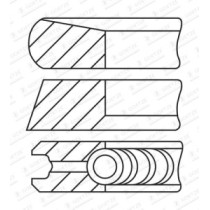 Set segmenti piston GOETZE