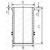 Camasa cilindru GOETZE