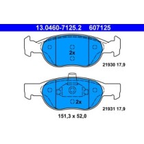 Set placute frana,frana disc ATE