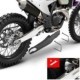 Kituri de plastic POLISPORT pentru caroserie, deflectoare, capac braț de control (negru) compatibil HUSQVARNA FE, TE, TX, FX 250-501 2024