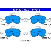 Set placute frana,frana disc ATE