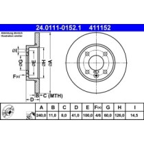 Disc frana ATE