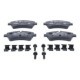 Set placute frana spate ATE cu suruburi etrier pentru FORD TOURNEO CUSTOM V362, TRANSIT, TRANSIT CUSTOM V362, TRANSIT V363 1.0H-Electric