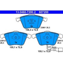 Set placute frana,frana disc ATE