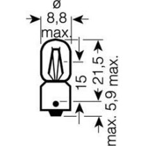 Bec, semnalizator OSRAM