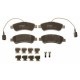 Set placute frana Spate TRW MOTO pentru CITROEN JUMPER II, FIAT DUCATO, OPEL MOVANO C, PEUGEOT BOXER 2.0D-Electric 04.06